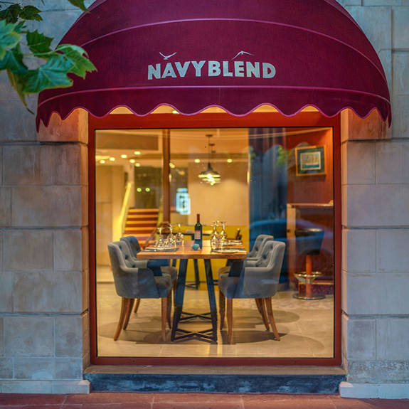 The Navy Blend bar